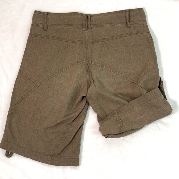 Urban life linen blend adjustable length shorts size 2 - Picture 6 of 6